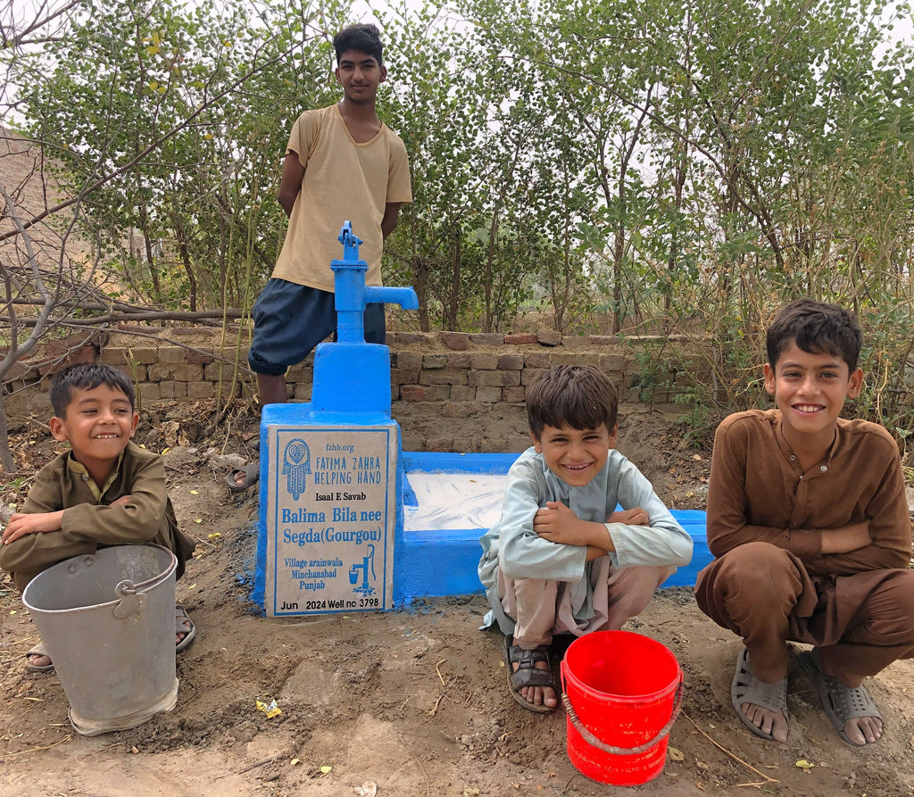 Punjab, Pakistan – Balima Bila née Segda (Gourgou) – FZHH Water Well# 3798