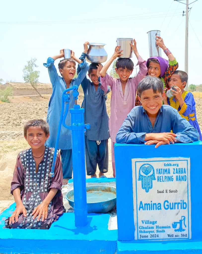 Sindh, Pakistan – Amina Gurrib – FZHH Water Well# 3841