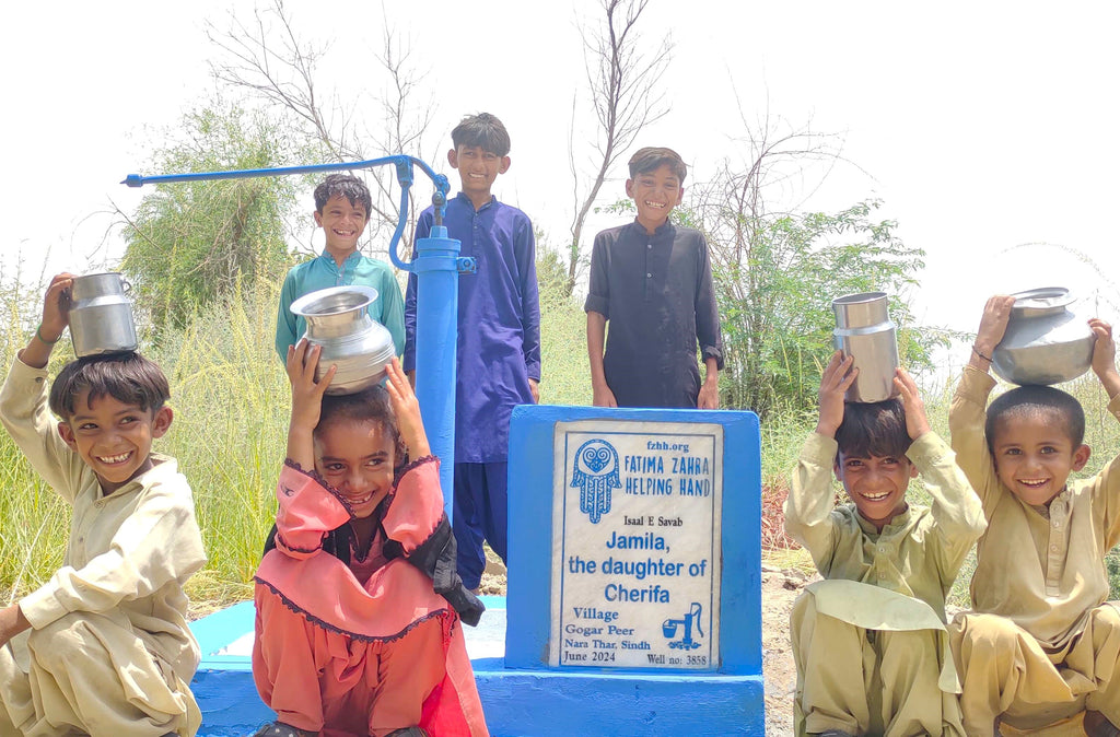 Sindh, Pakistan – Jamila, the daughter of Cherifa – FZHH Water Well# 3858