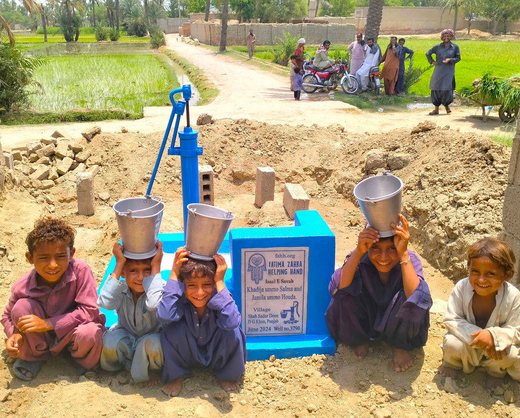 Punjab, Pakistan – Khadija ummo Salma and Jamila Ummo Houda – FZHH Water Well# 3790