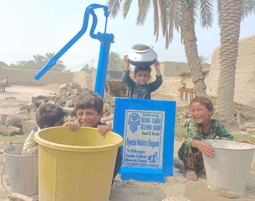 Punjab, Pakistan – Syeda Nadira Begum – FZHH Water Well# 3864