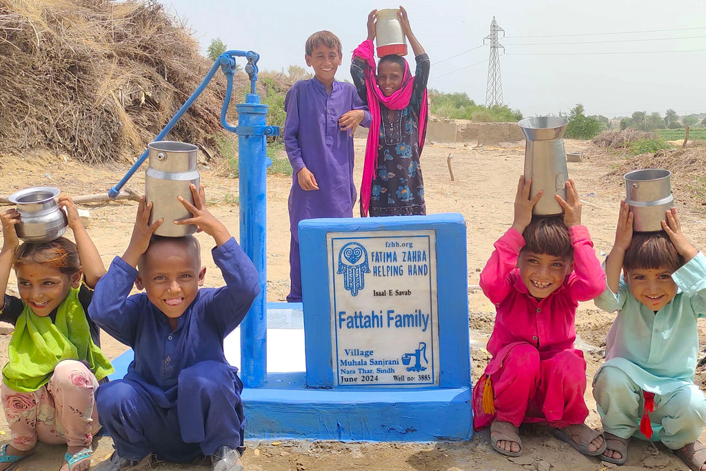 Sindh, Pakistan – Fattahi Family – FZHH Water Well# 3885