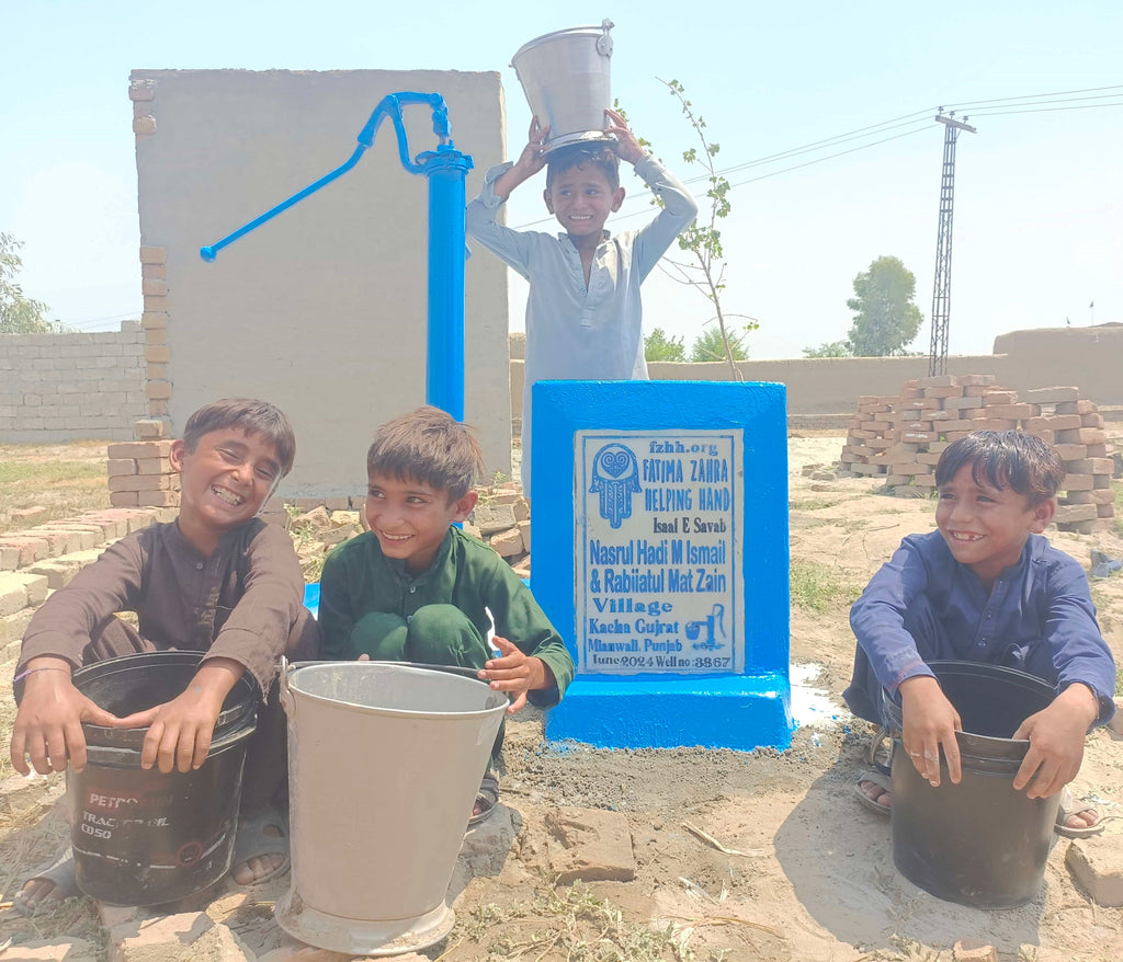 Punjab, Pakistan – Nasrul Hadi M Ismail & Rabiiatul Mat Zain – FZHH Water Well# 3867