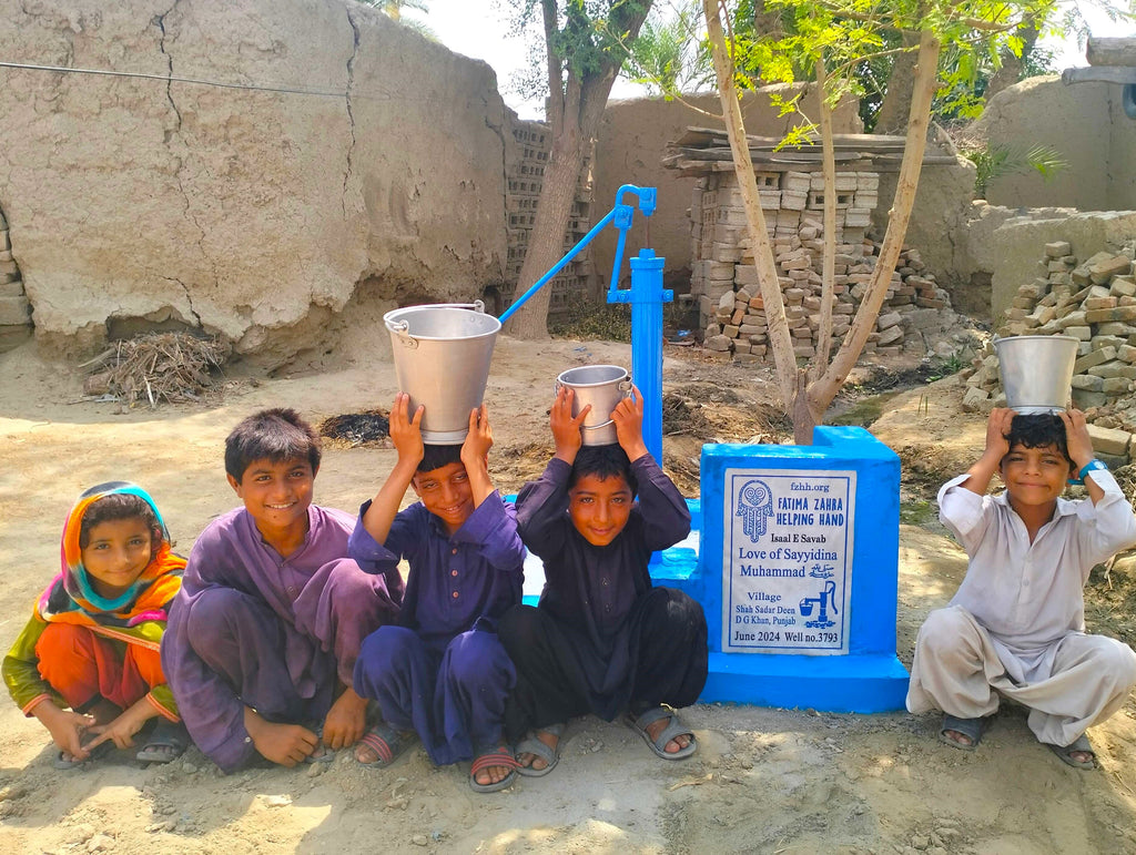 Punjab, Pakistan – Love of Sayyidina Muhammad ﷺ – FZHH Water Well# 3793