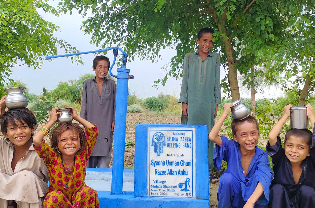 Sindh, Pakistan – Syedna Usman Ghani Razee Allah Anhu – FZHH Water Well# 3890