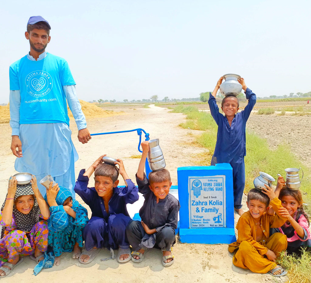 Sindh, Pakistan – Zahra Kolia & Family – FZHH Water Well# 3844