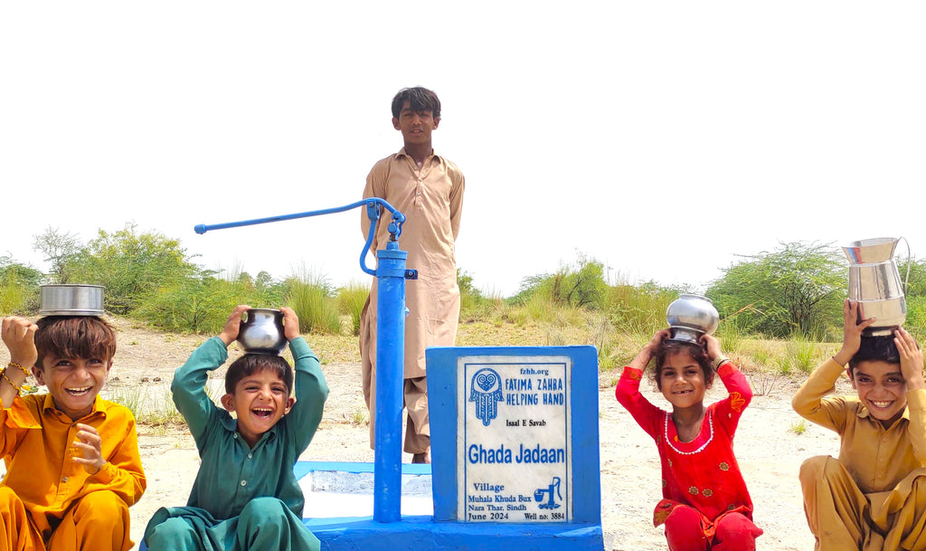 Sindh, Pakistan – Ghada Jadaan – FZHH Water Well# 3884