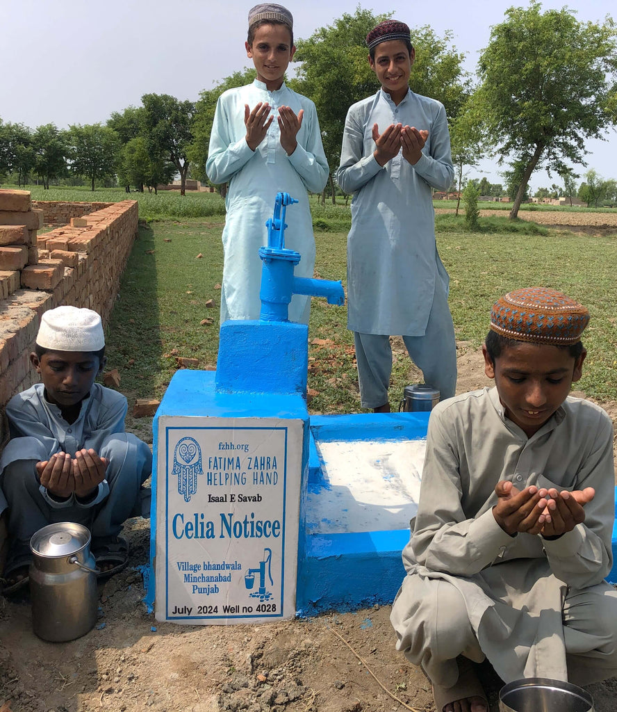 Punjab, Pakistan – Celia Notisce – FZHH Water Well# 4028