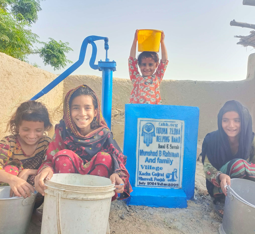 Punjab, Pakistan – Munshad B Rahman and Family – FZHH Water Well# 3995