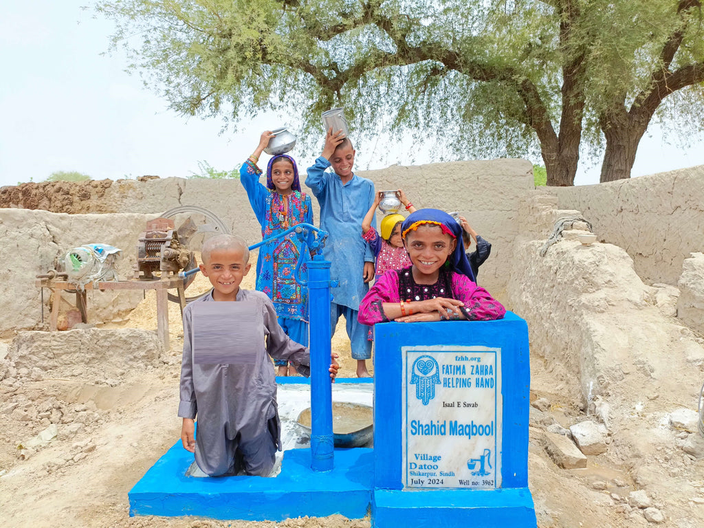 Sindh, Pakistan – Shahid Maqbool – FZHH Water Well# 3962