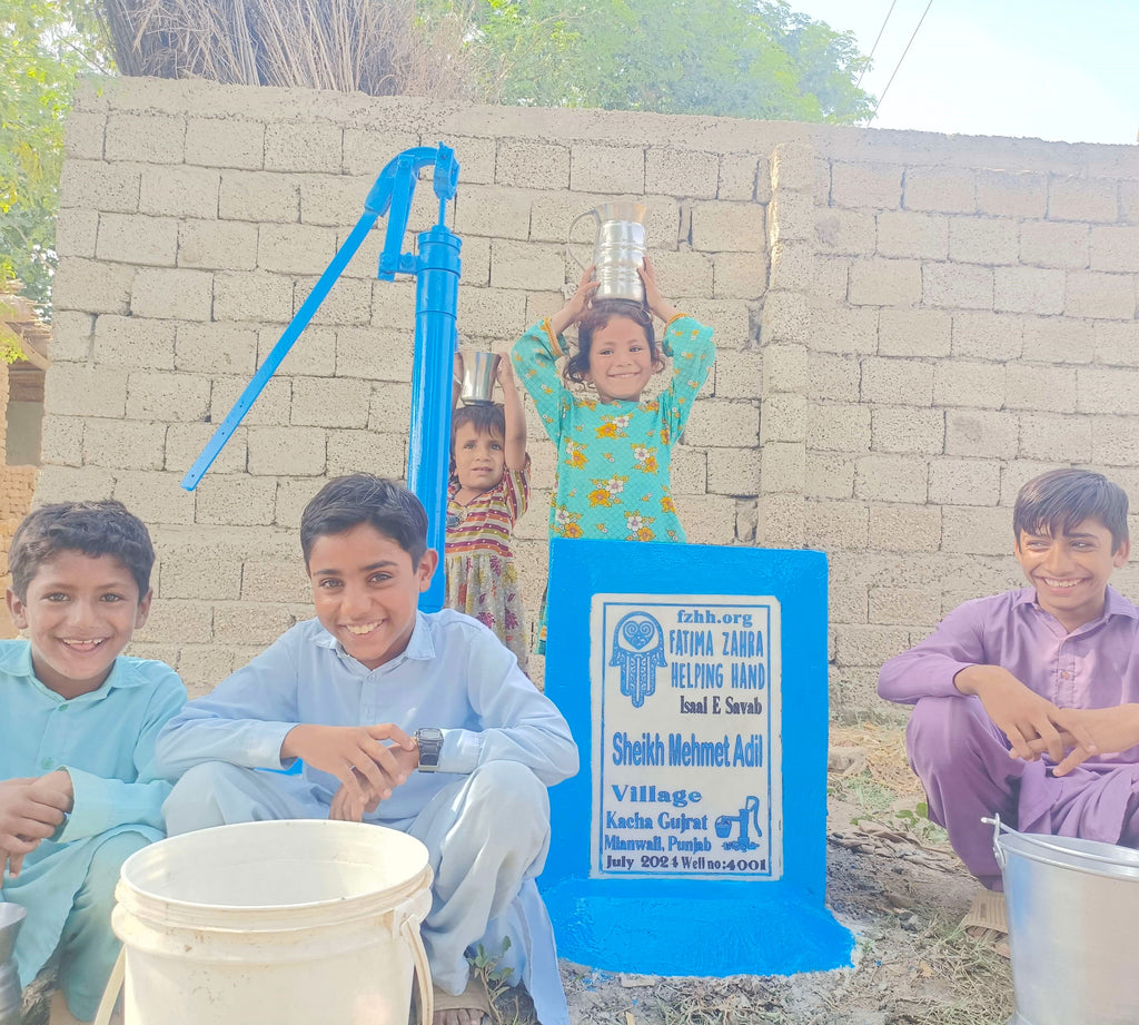 Punjab, Pakistan – Sheikh Mehmet Adil – FZHH Water Well# 4001