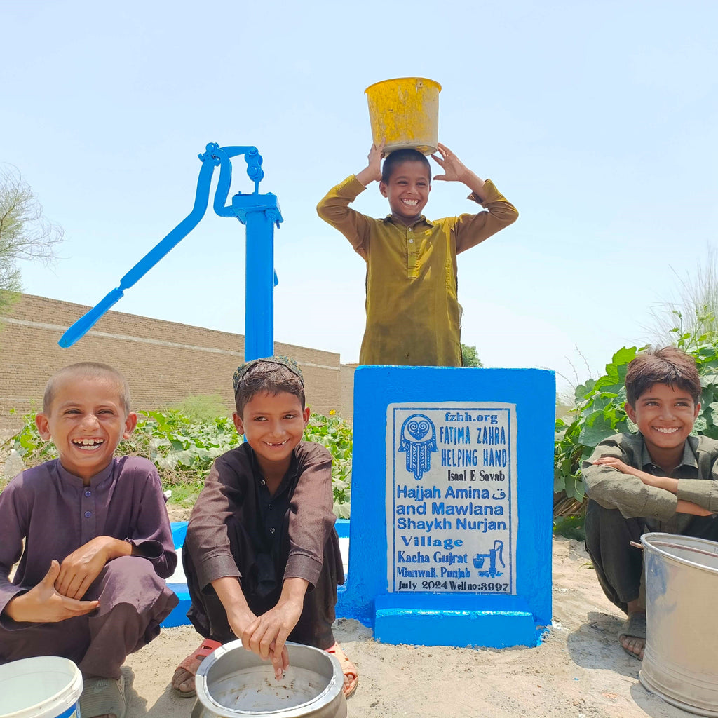 Punjab, Pakistan – Hajjah Amina ق and Mawlana Shaykh Nurjan – FZHH Water Well# 3997