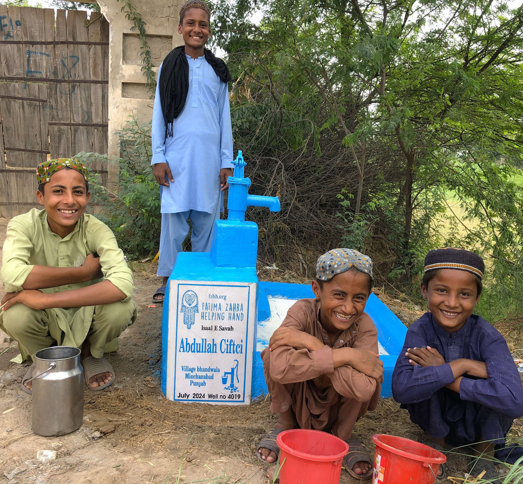 Punjab, Pakistan – Abdullah Ciftci – FZHH Water Well# 4019