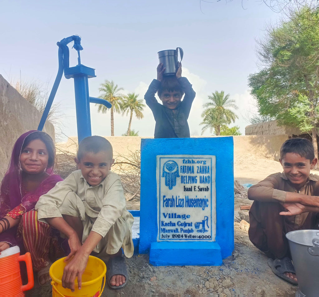 Punjab, Pakistan – Farah Liza Huseinagic – FZHH Water Well# 4000