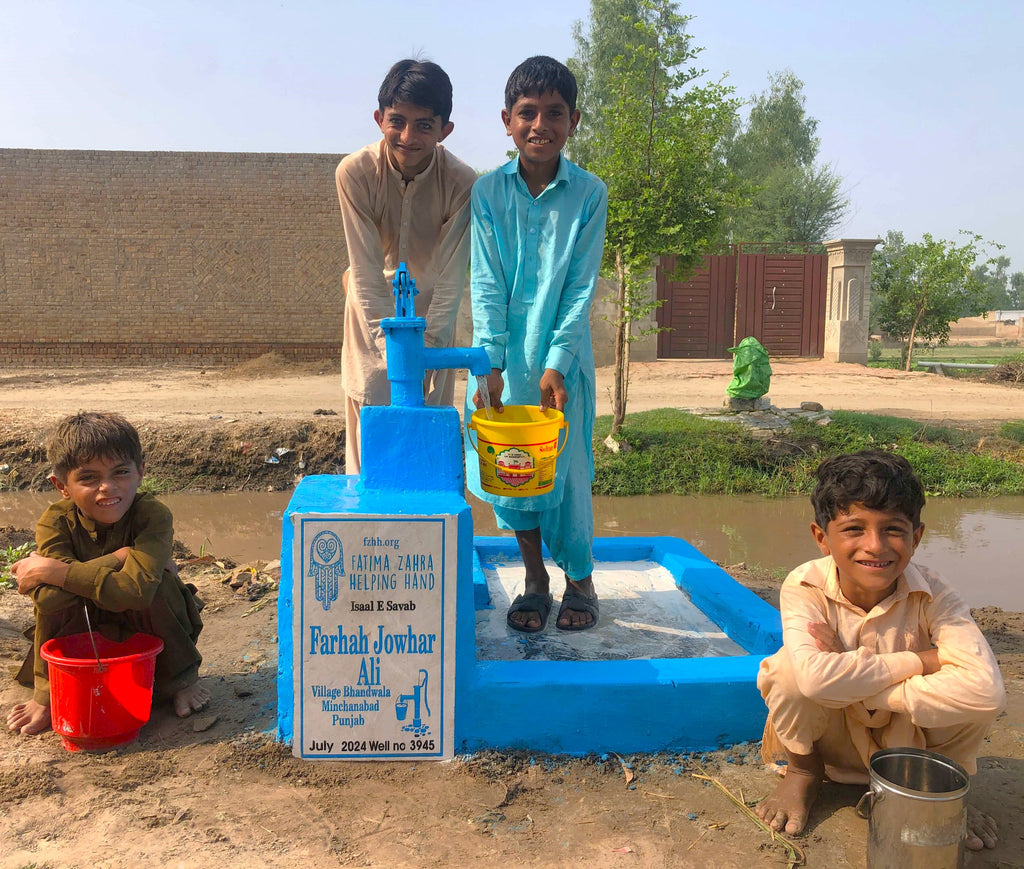 Punjab, Pakistan – Farhah Jowhar Ali – FZHH Water Well# 3945