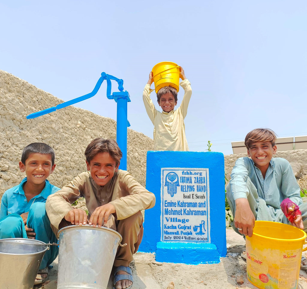 Punjab, Pakistan – Emina Kahraman and Mehmet Kahraman – FZHH Water Well# 4008