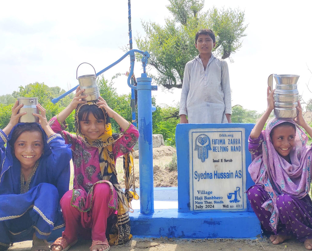 Sindh, Pakistan – Syedna Hussain AS – FZHH Water Well# 4015