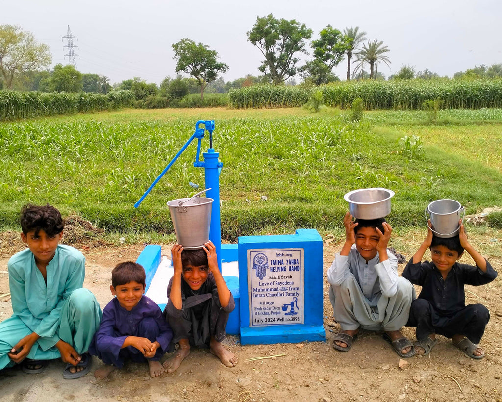 Punjab, Pakistan – Love of Sayedena Muhammad ﷺ from Imran Chaudhri Family – FZHH Water Well# 3898