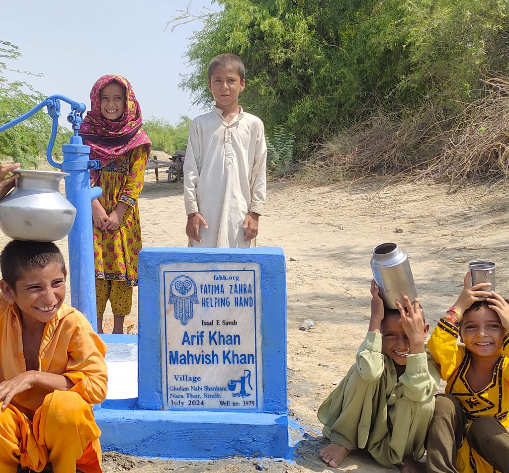 Sindh, Pakistan – Arif Khan Mahvish Khan – FZHH Water Well# 3979