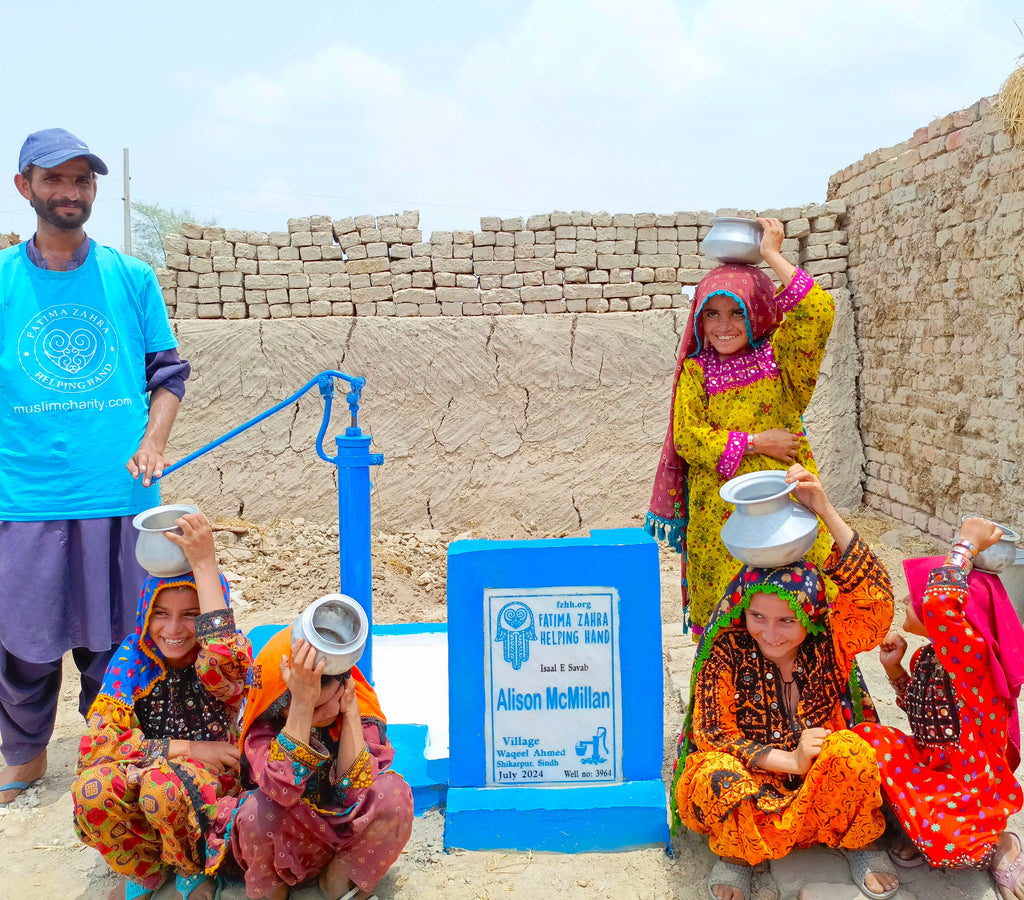 Sindh, Pakistan – Allison McMillan – FZHH Water Well# 3964