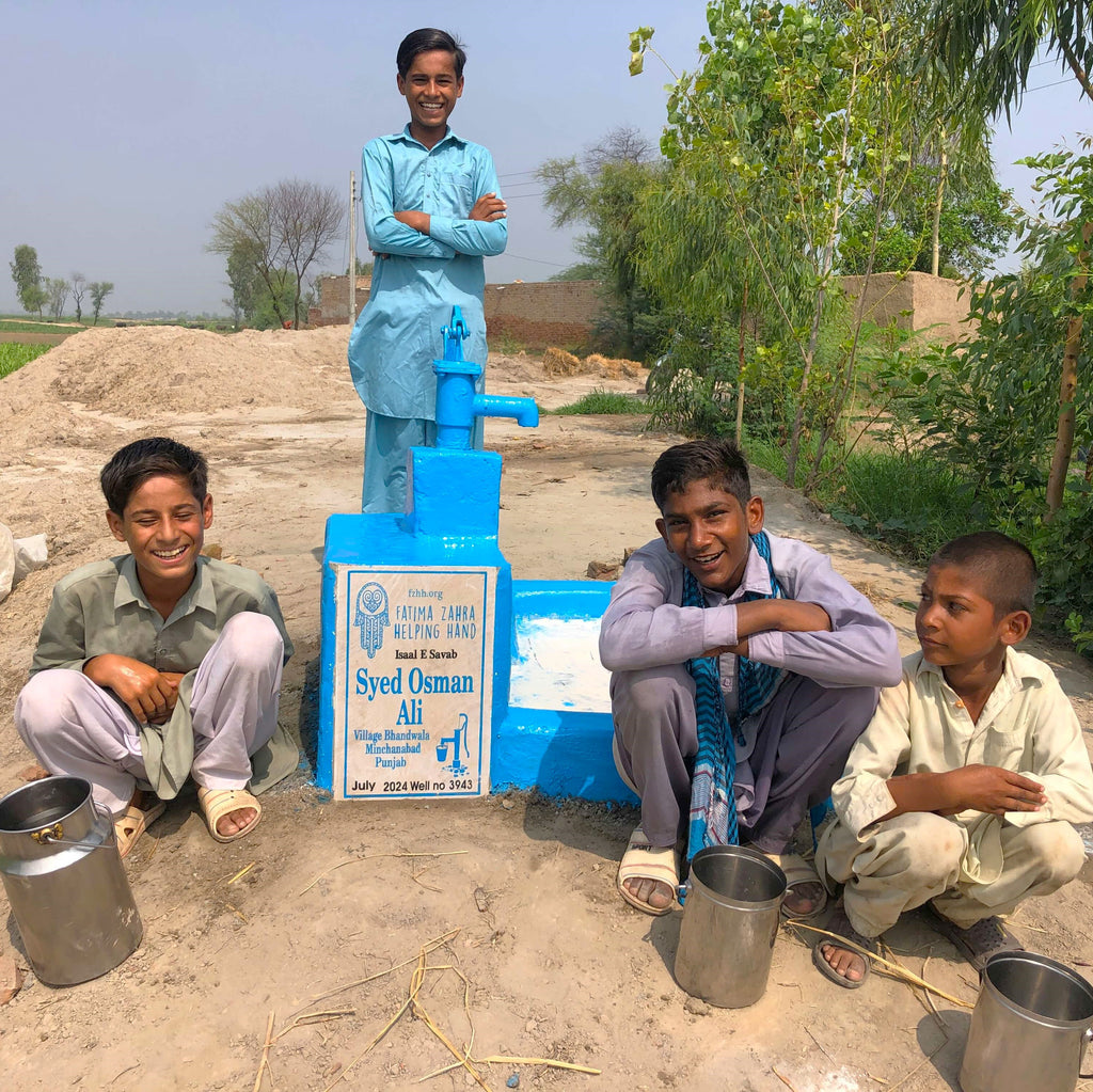 Punjab, Pakistan – Syed Osman Ali – FZHH Water Well# 3943