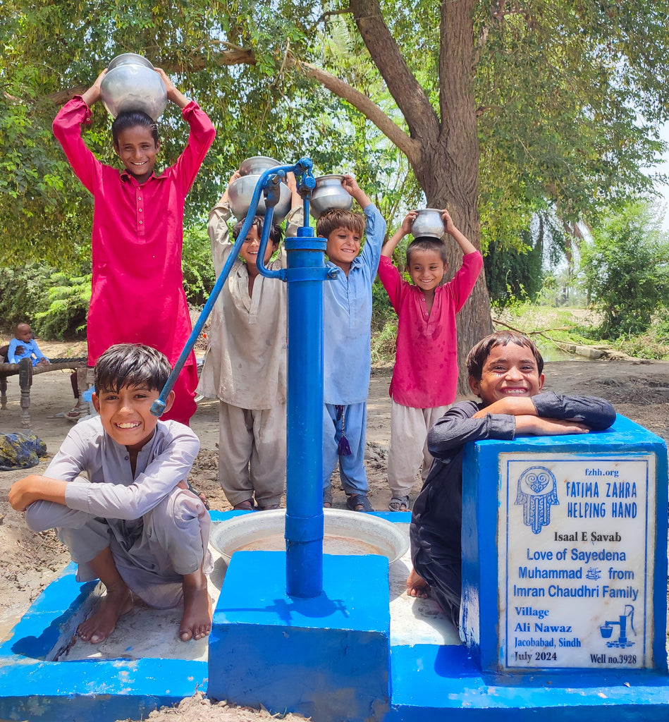 Sindh, Pakistan – Love of Sayedena Muhammad SAW from Imran Chaudhri Family – FZHH Water Well# 3928