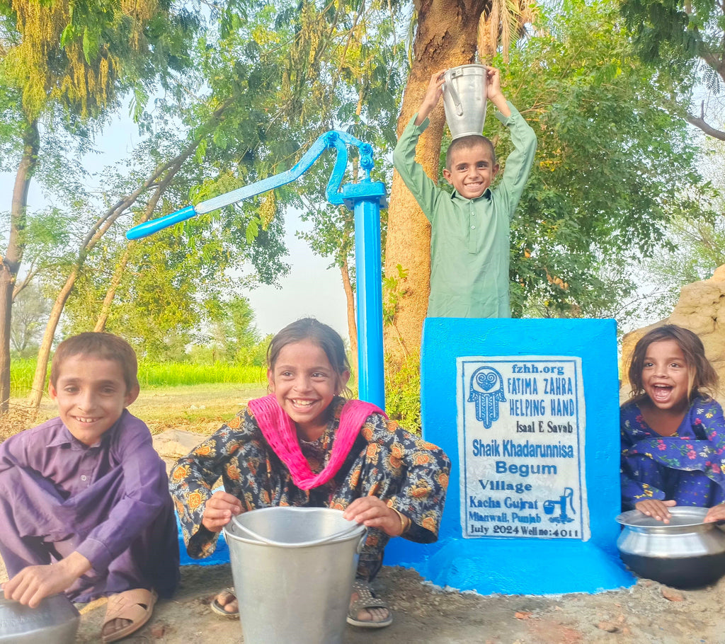 Punjab, Pakistan – Shaik Khadarunnisa Begum – FZHH Water Well# 4011