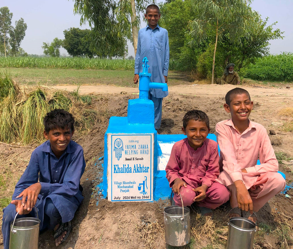 Punjab, Pakistan – Khalida Akhtar – FZHH Water Well# 3944