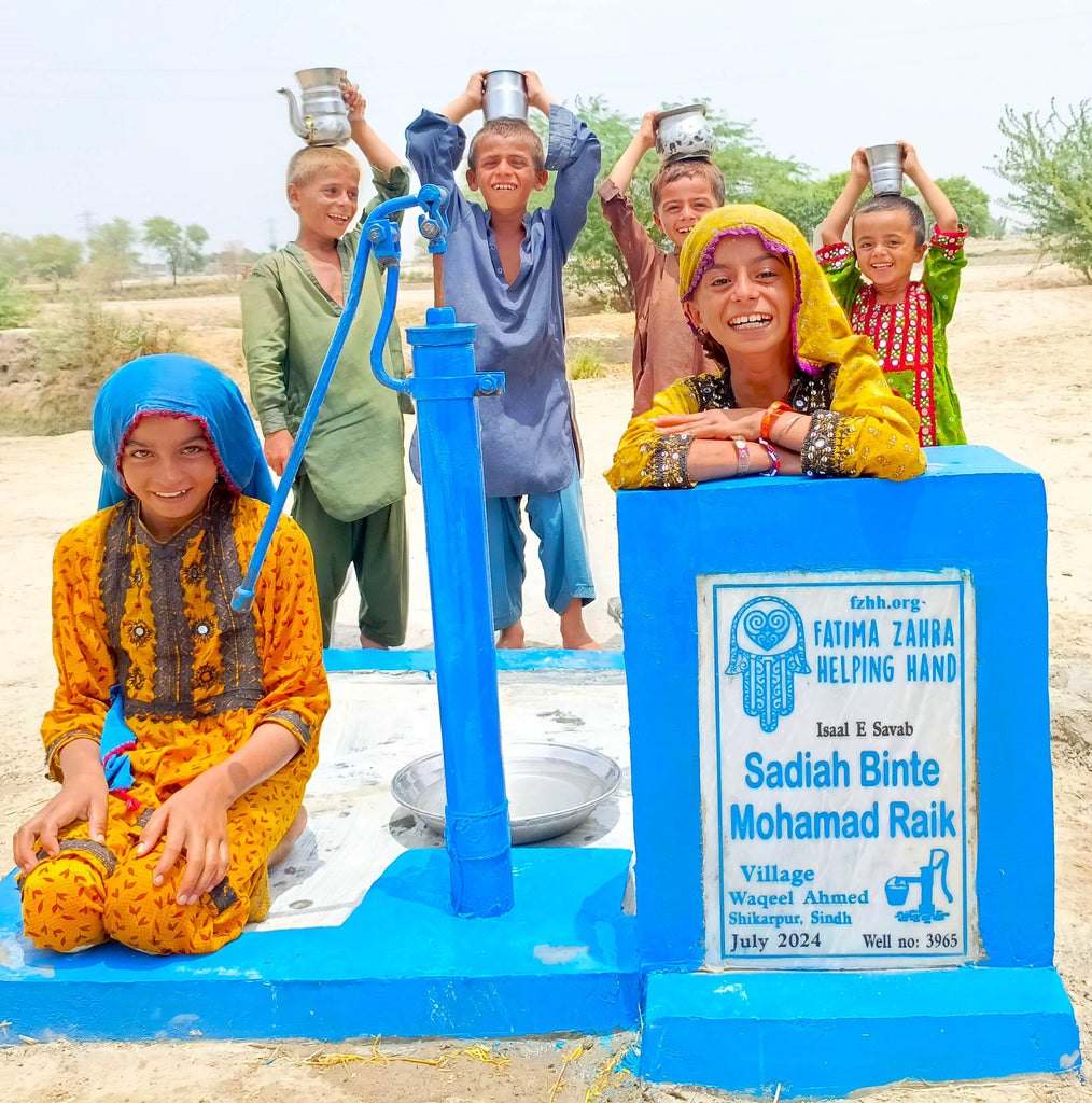 Sindh, Pakistan – Sadiah Binte Mohamad Raik – FZHH Water Well# 3965