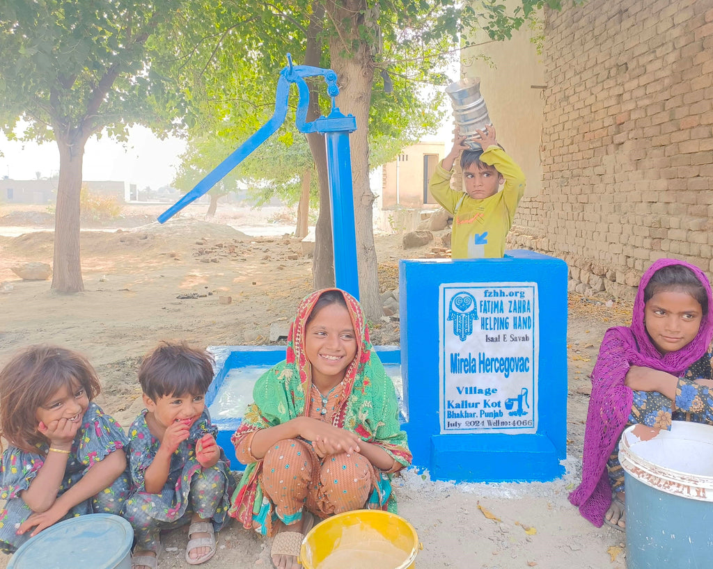 Punjab, Pakistan – Mirela Hercegovac – FZHH Water Well# 4066