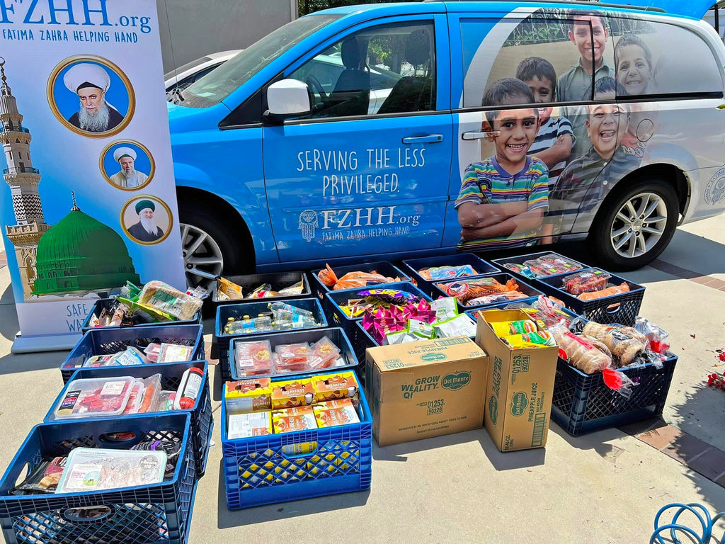 Los Angeles, California - Participating in Mobile Food Rescue Program by Rescuing & Distributing 1,000+ lbs. of Fresh Meats, Essential Foods & Drinks to Local Community's Breadline Serving Less Privileged Families