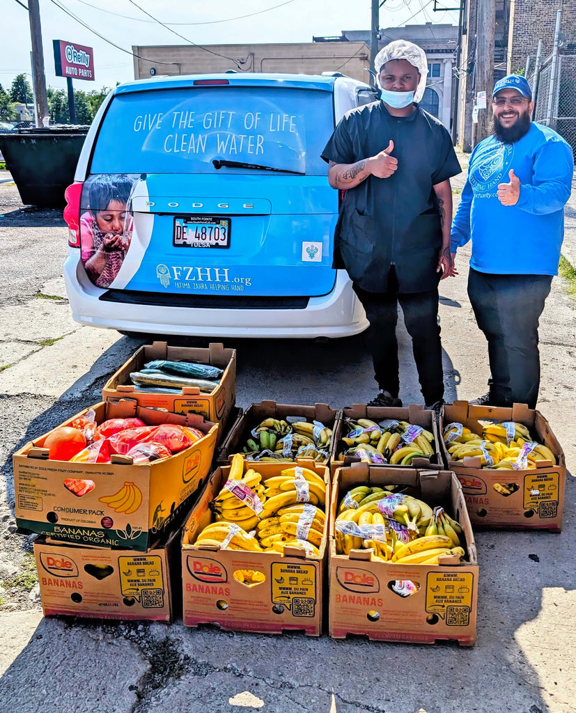 Chicago, Illinois - Participating in Mobile Food Rescue Program by Rescuing & Distributing 1800+ lbs. of Fresh Fruits & Vegetables to Local Community's Homeless Shelters Serving Less Privileged People