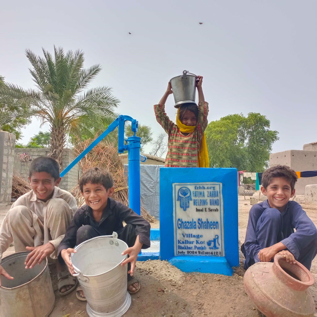 Punjab, Pakistan – Ghazala Shaheen – FZHH Water Well# 4128