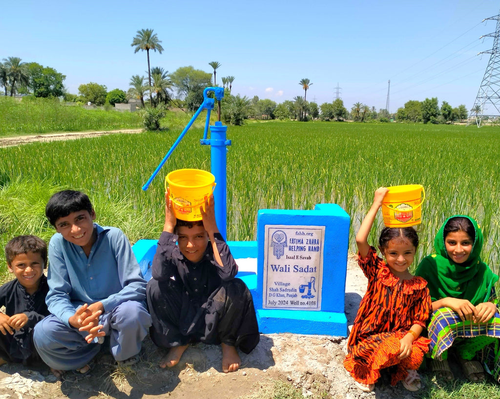 Punjab, Pakistan – Wali Sadat – FZHH Water Well# 4108