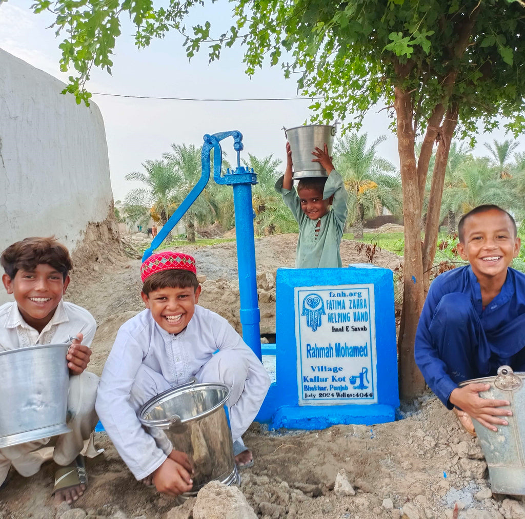 Punjab, Pakistan – Rahmah Mohamed – FZHH Water Well# 4044