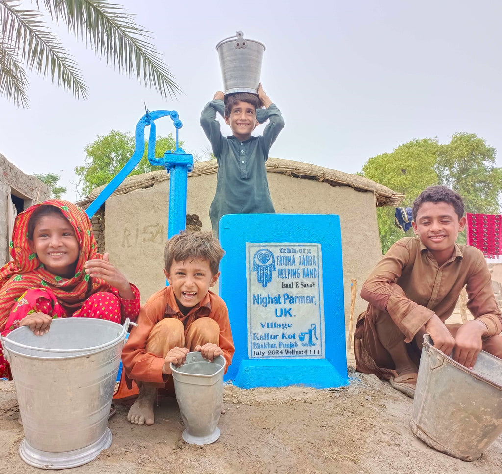 Punjab, Pakistan – Nighat Parmar, UK – FZHH Water Well# 4111