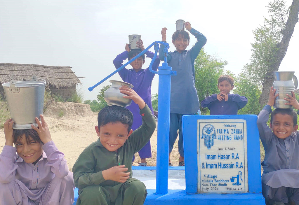 Sindh, Pakistan – Imam Hasan RA & Imam Hussain RA – FZHH Water Well# 4161