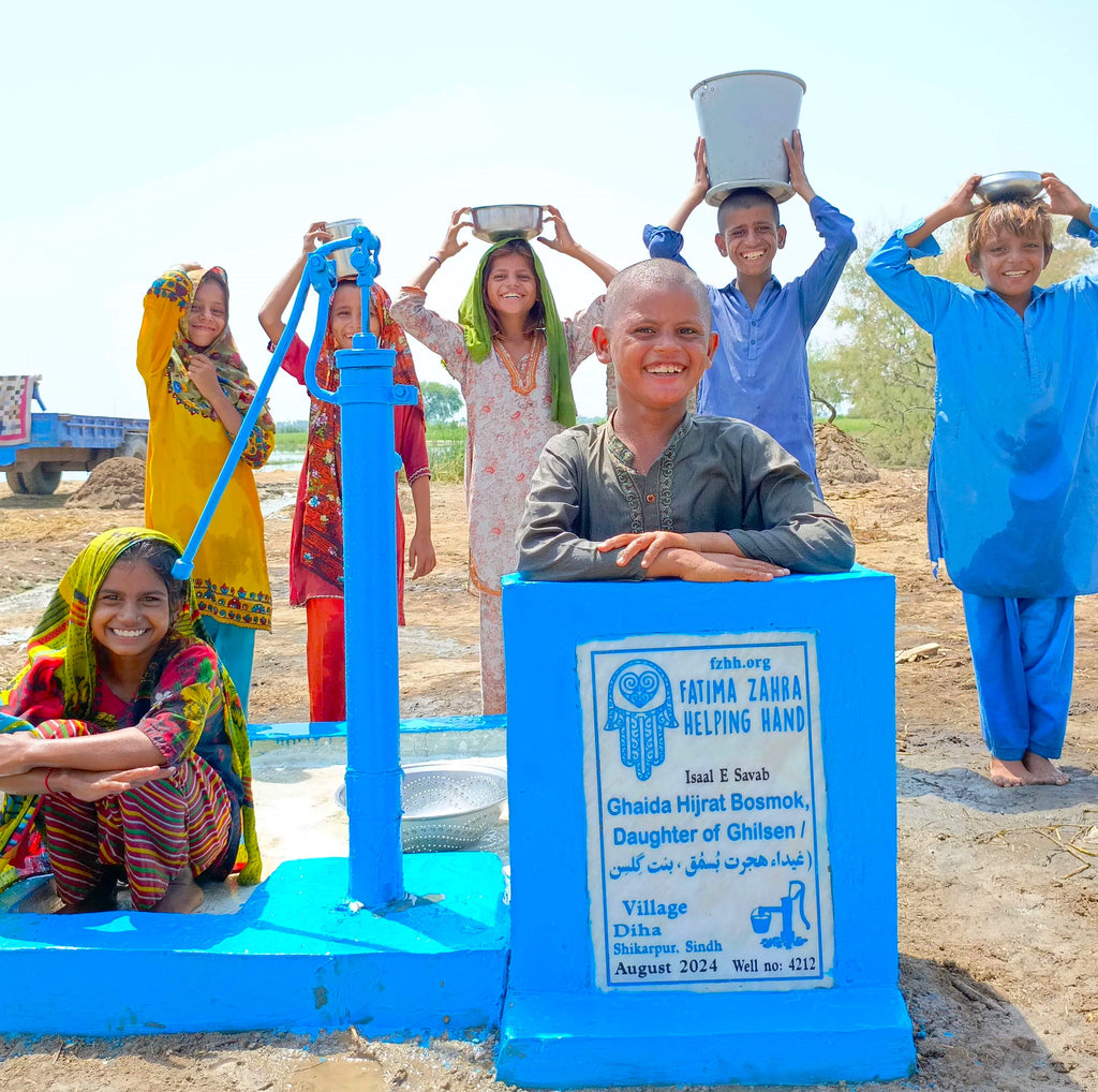 Sindh, Pakistan – Ghaida Hijrat Bosmok, Daughter of Ghilsen – FZHH Water Well# 4212