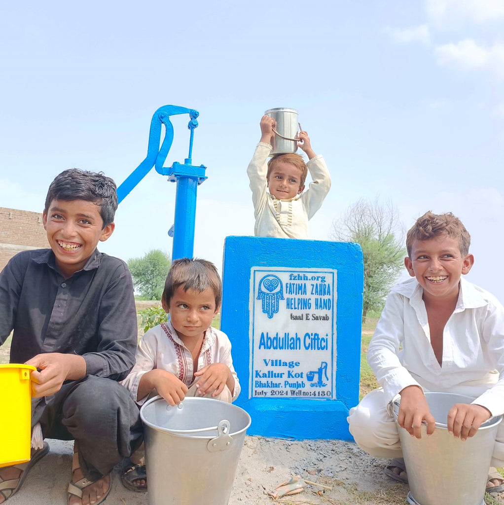 Punjab, Pakistan – Abdullah Ciftci – FZHH Water Well# 4130