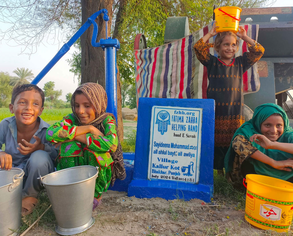 Punjab, Pakistan – Sayideena Muhammad ﷺ all ahlul bayt; all awliya – FZHH Water Well# 4131