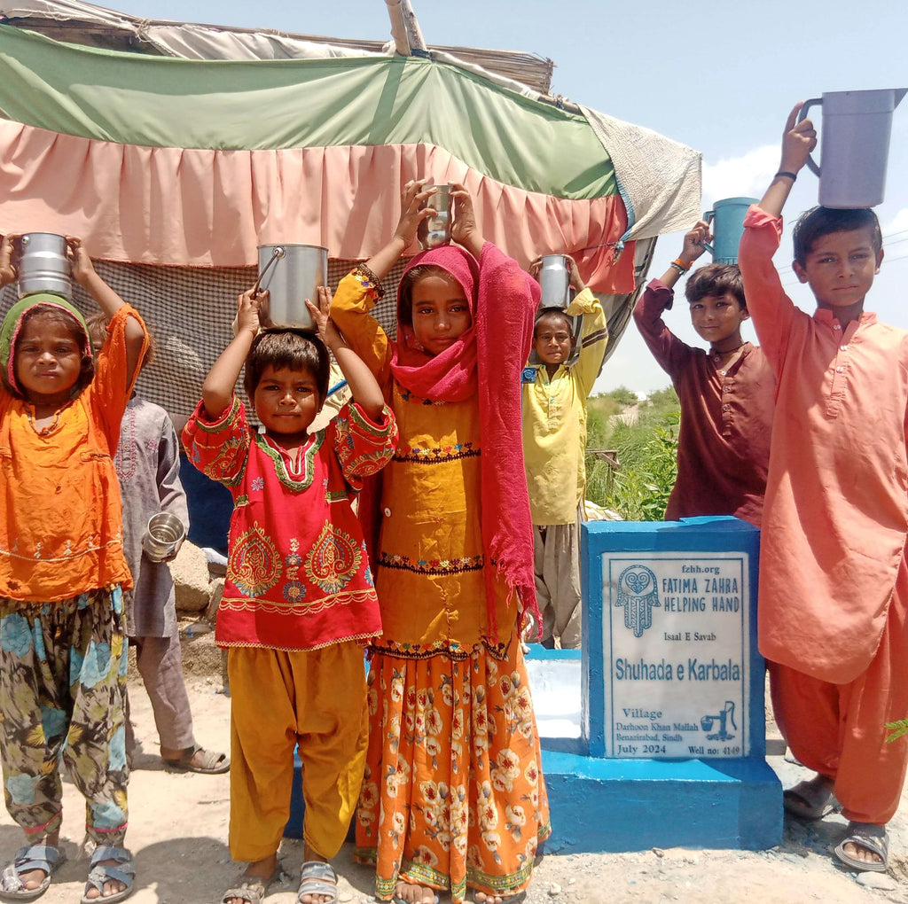 Sindh, Pakistan – Shuhada e Karbala – FZHH Water Well# 4149