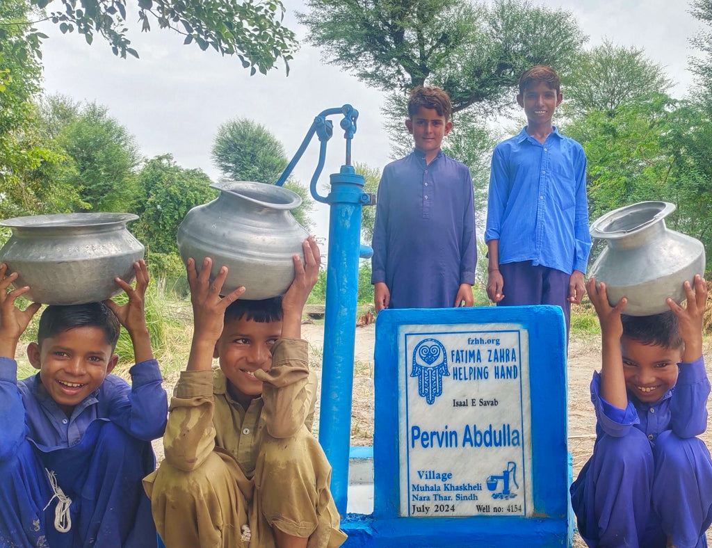 Sindh, Pakistan – Pervin Abdulla – FZHH Water Well# 4154