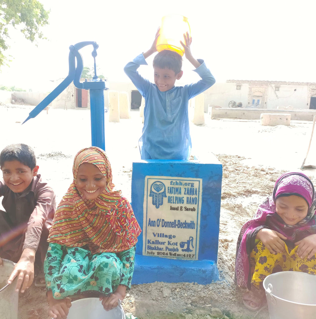 Punjab, Pakistan – Ann O’Donnell-Beckwith – FZHH Water Well# 4127