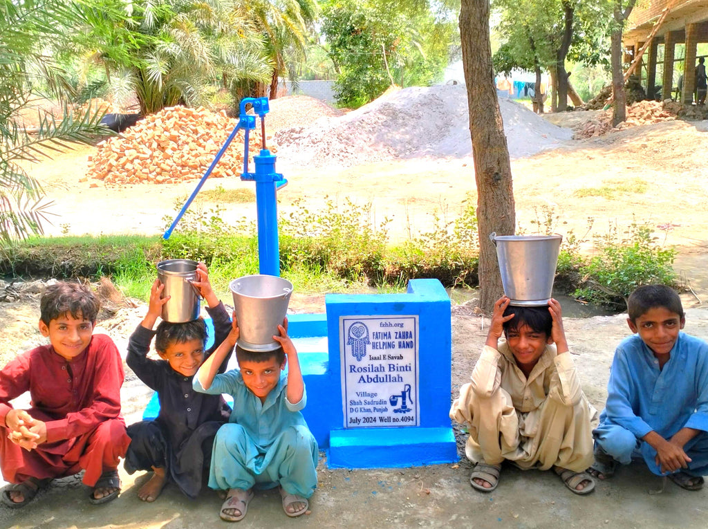 Punjab, Pakistan – Rosilah Binti Abdullah – FZHH Water Well# 4094