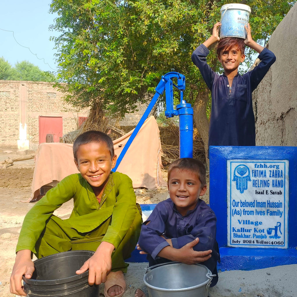 Punjab, Pakistan – Our beloved Iman Hussain (As) from  Ives Family – FZHH Water Well# 4060