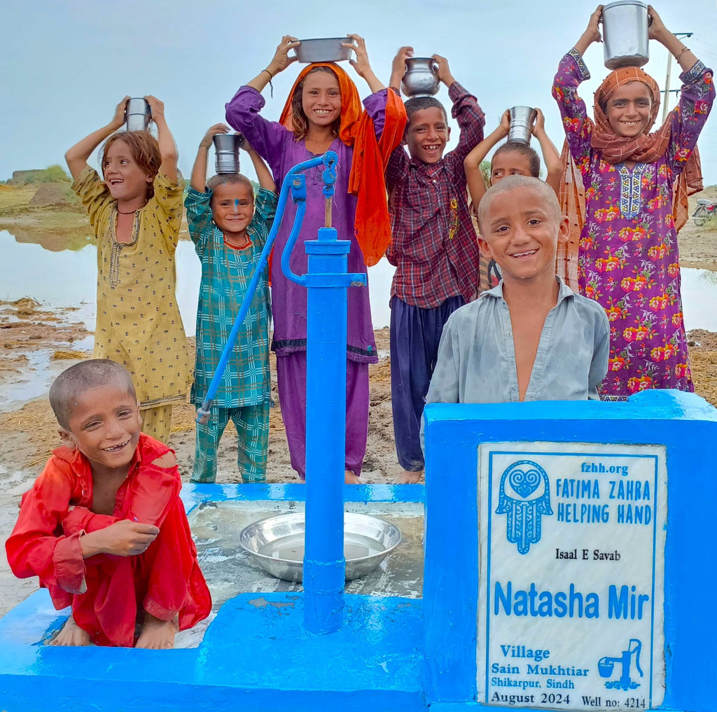 Sindh, Pakistan – Natasha Mir – FZHH Water Well# 4214