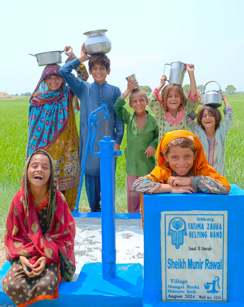 Sindh, Pakistan – Sheikh Munir Rawal – FZHH Water Well# 4216