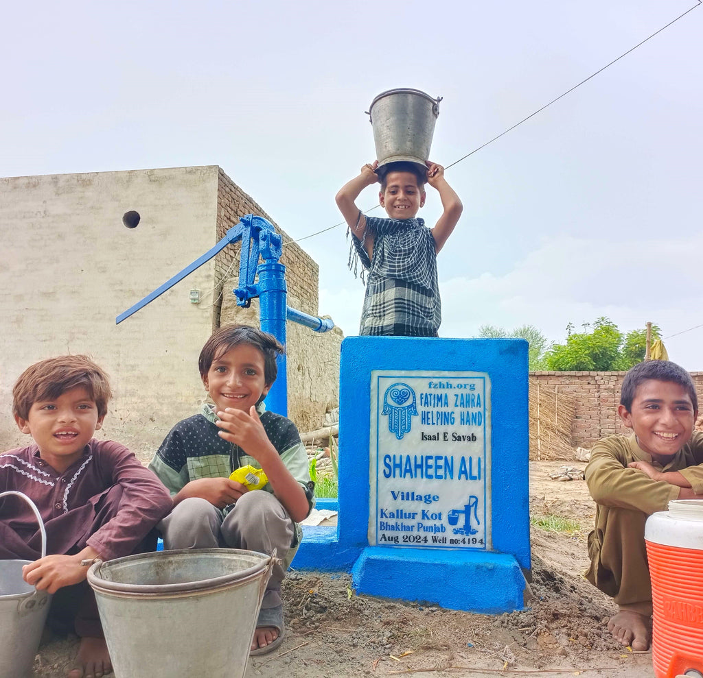 Punjab, Pakistan – SHAHEEN ALI – FZHH Water Well# 4194