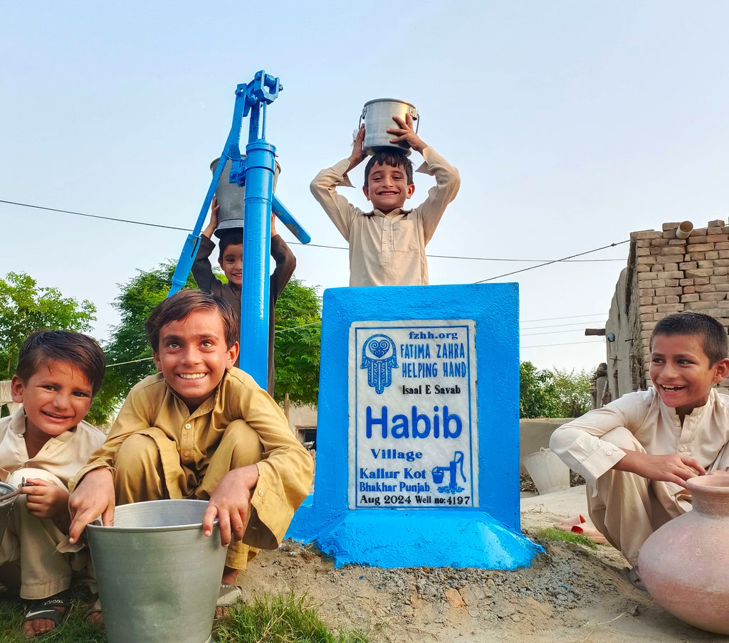 Punjab, Pakistan – Habib – FZHH Water Well# 4197