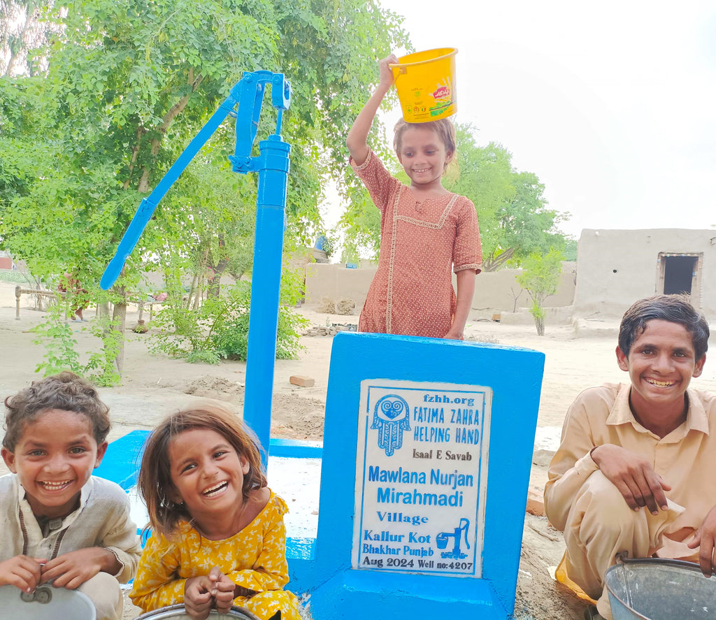 Punjab, Pakistan – Mawlana Nurjan Mirahmadi – FZHH Water Well# 4207